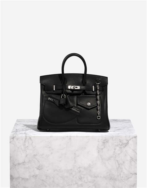 Hermès Birkin The Rock 25 Veau Volupto Black 